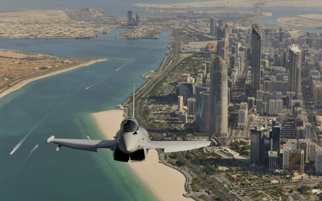 Jet city beach ocean water free wallpaper for desktop - medium preview image