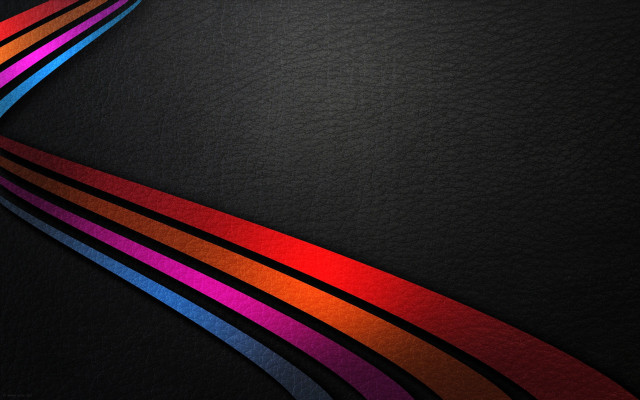 Black background rainbow stripe red #2 free wallpaper for desktop - medium preview image