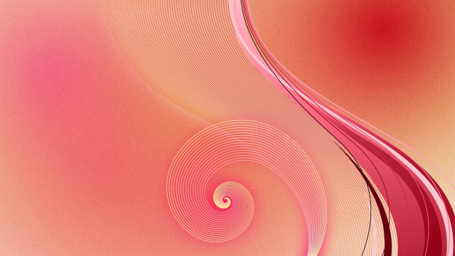 Pink abstract spiral generative vibrant free wallpaper for desktop - medium preview image
