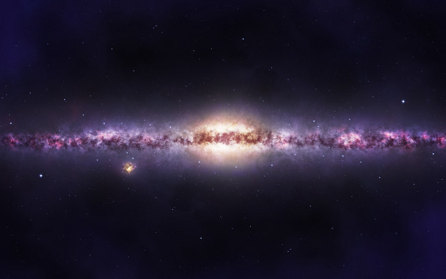 Space galaxy stars bright light #3 free wallpaper for desktop - medium preview image