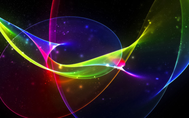 Colorful spiral abstract black white free wallpaper for desktop - medium preview image