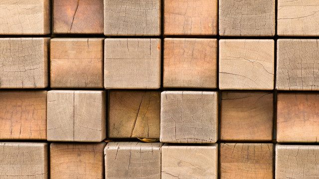 Wooden block yellow bird honeycomb free wallpaper for desktop - medium preview image