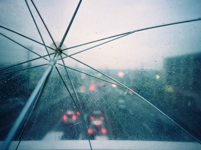 Rainy street car window broken #2 free wallpaper for desktop - medium preview image