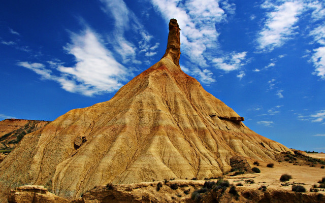 Desert rock formation cloudy sky #3 free wallpaper for desktop - medium preview image
