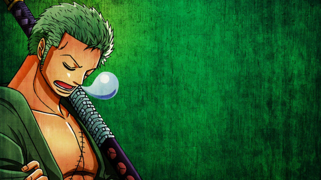 Man gun bubble mouth green free wallpaper for desktop - medium preview image