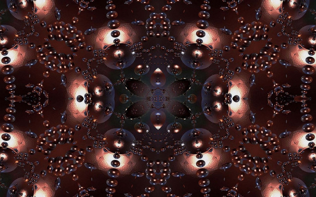 Kaleidoscope mandelbrot generative art underwater free wallpaper for desktop - medium preview image