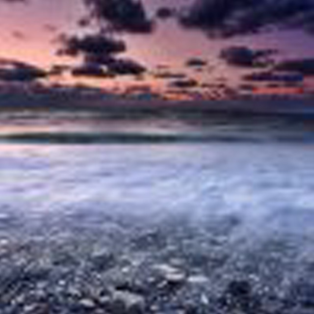 Beach sunset clouds sky view free wallpaper for tablet - medium preview image