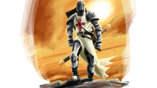 Knight sword rock antipodeans medieval free wallpaper for desktop - medium preview image