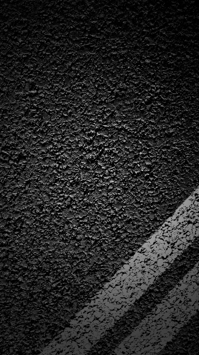 Black white street white line free wallpaper for mobile - medium preview image