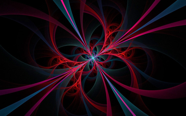 Red blue spiral geometric abstract free wallpaper for desktop - medium preview image