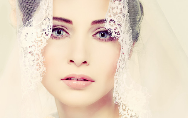 Gothic veil woman digital rendering free wallpaper for desktop - medium preview image