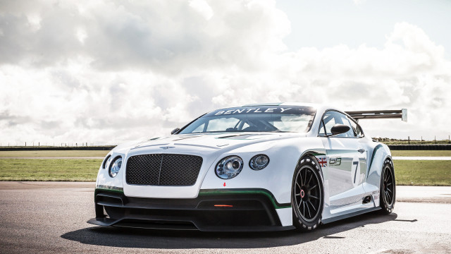 White bentley green stripe track free wallpaper for desktop - medium preview image