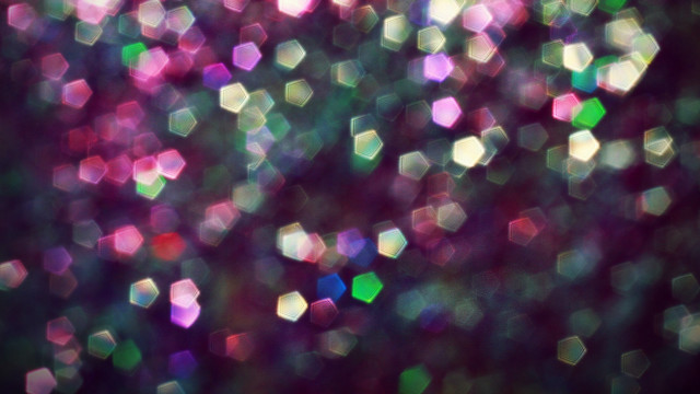 Blurry colored lights microscopic holography free wallpaper for desktop - medium preview image