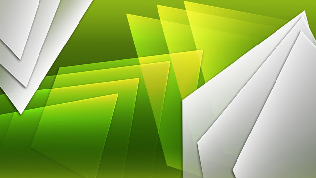 Green white abstract paperplanes grass free wallpaper for desktop - medium preview image