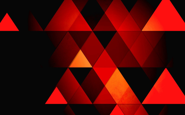 Red triangle abstract geometric checkered free wallpaper for desktop - medium preview image