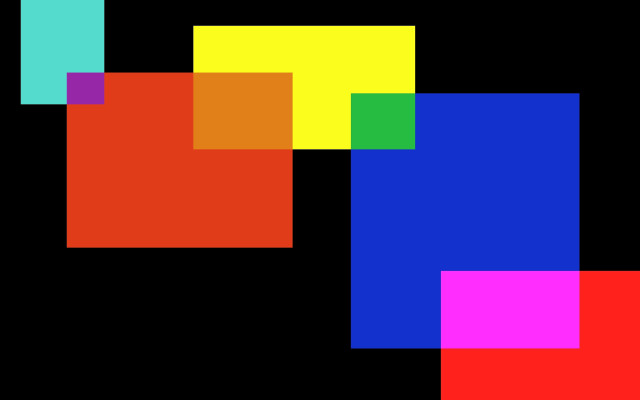 Colorful square red yellow blue free wallpaper for desktop - medium preview image