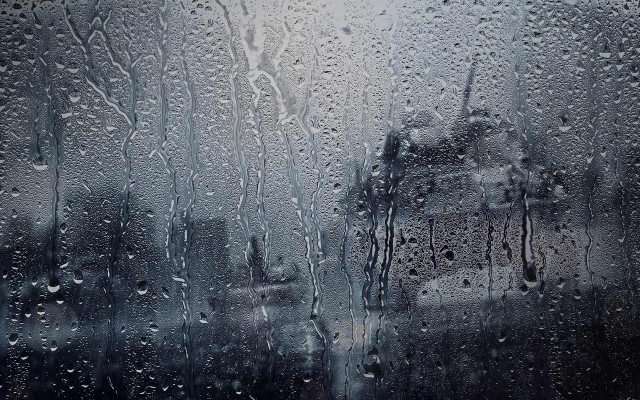 Rainy window building sky astronaut free wallpaper for desktop - medium preview image