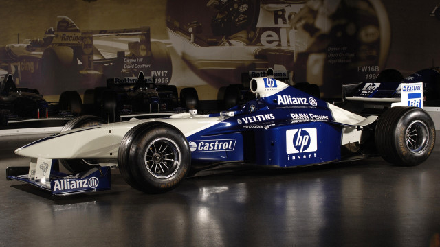 Racecar museum display precisionism rendering free wallpaper for desktop - medium preview image