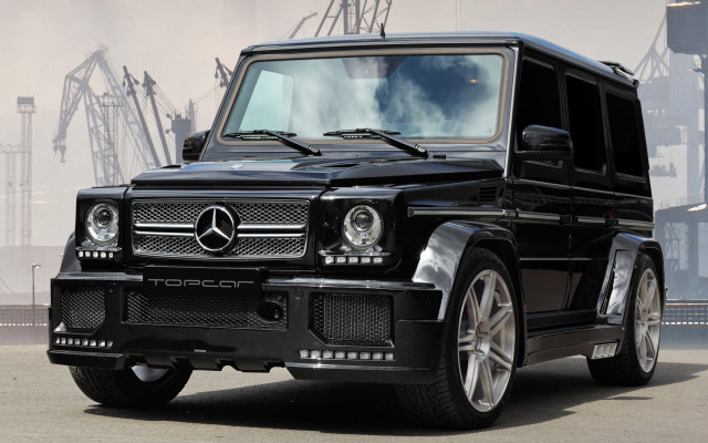 Black mercedes vroom neoclassicism digital free wallpaper for desktop - medium preview image