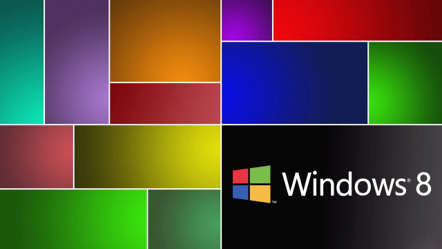 Colorful windows8 rainbow triadic graphics free wallpaper for desktop - medium preview image