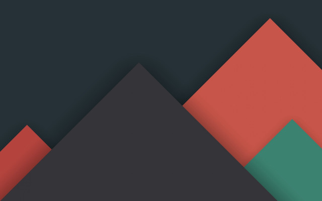 Black red mountain green triangle free wallpaper for desktop - medium preview image