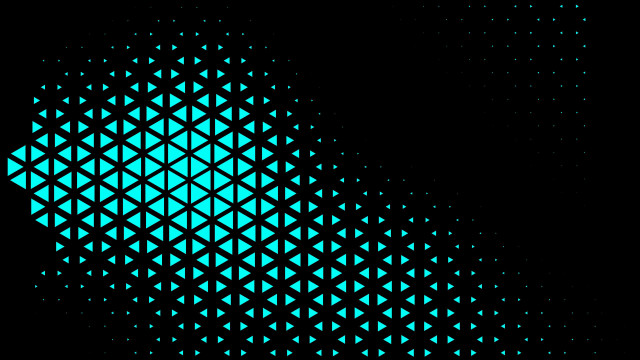 Black background blue triangle generative free wallpaper for desktop - medium preview image