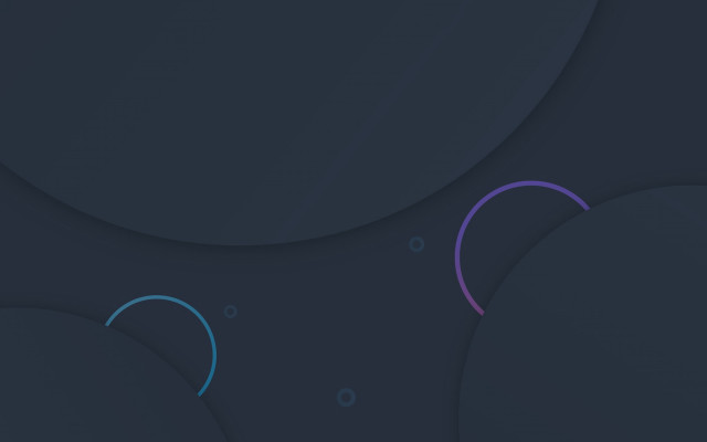 Dark blue background circles bottom free wallpaper for desktop - medium preview image