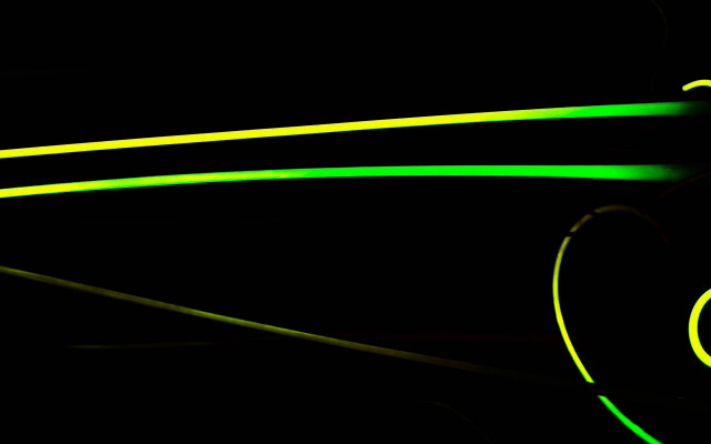 Neon green yellow light abstract free wallpaper for desktop - medium preview image