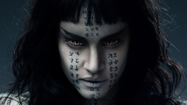 Black hair facepaint tattoo araceli free wallpaper for desktop - medium preview image