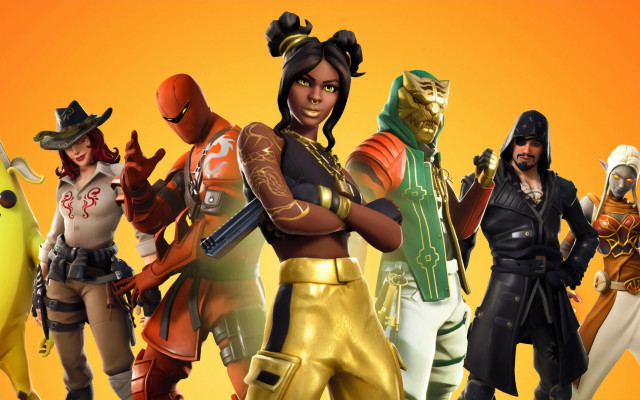 Animated characters yellow background cowboy free wallpaper for desktop - medium preview image