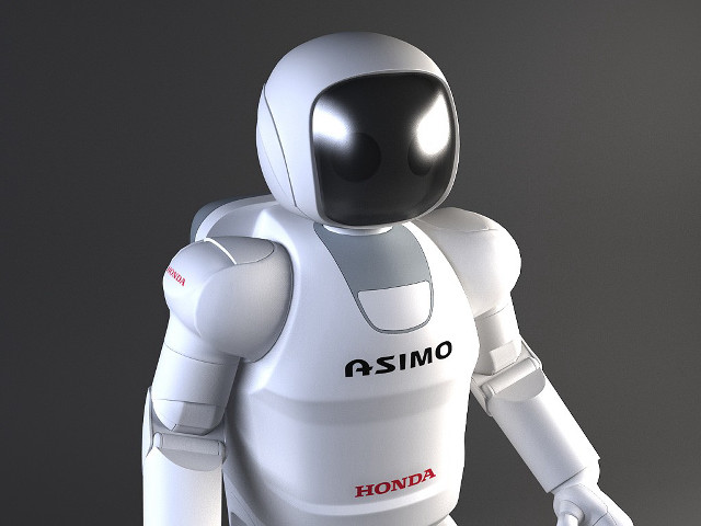 Robot walking black helmet red free wallpaper for desktop - medium preview image