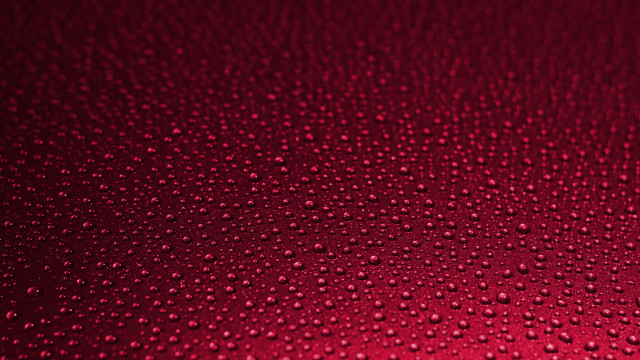 Red water droplets macro kinetic #2 free wallpaper for desktop - medium preview image