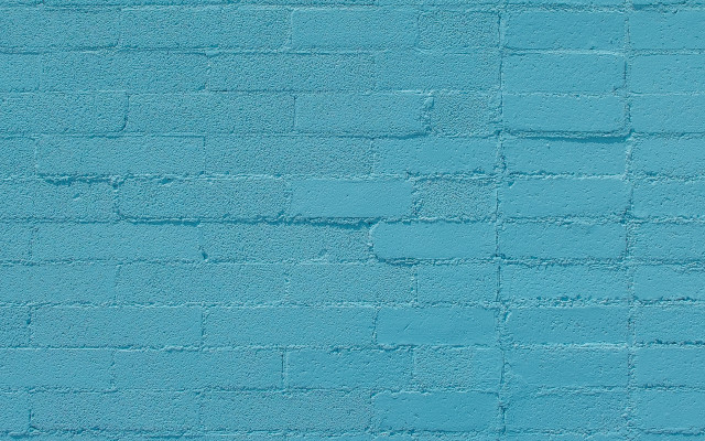 Blue wall white clock beach free wallpaper for desktop - medium preview image