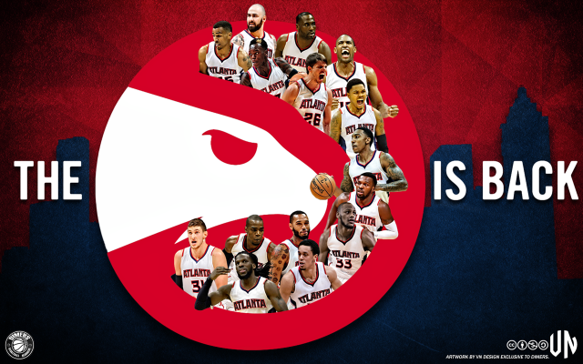 Basketball players circle red background free wallpaper for desktop - medium preview image