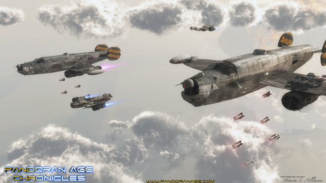 Fighter jets sky clouds stars free wallpaper for desktop - medium preview image