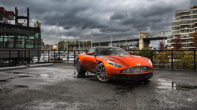 Car bridge cityscape cloudy sky free wallpaper for desktop - medium preview image