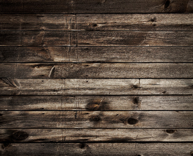 Wooden wall nails clock above free wallpaper for desktop - medium preview image