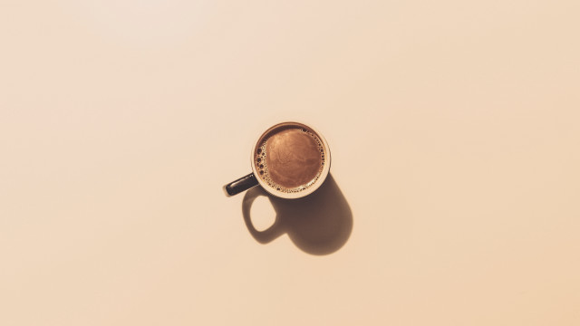 Coffee shadow minimalist stilllife florianne free wallpaper for desktop - medium preview image