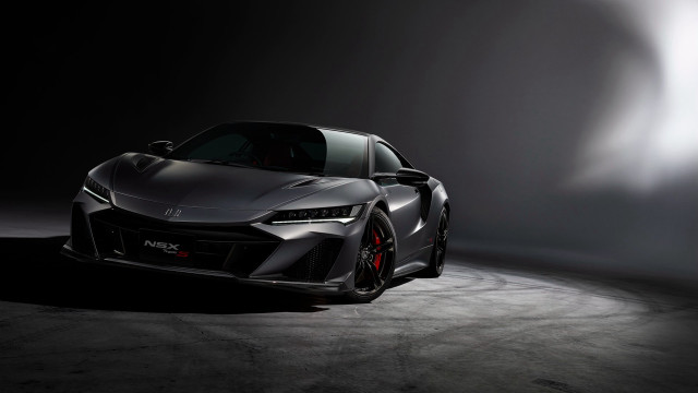 Grey sports car dark room #4 free wallpaper for desktop - medium preview image