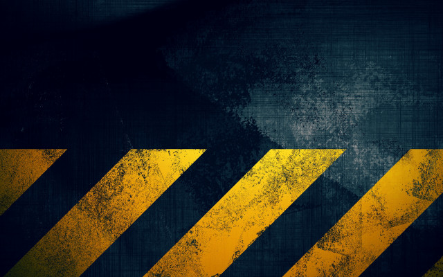 Yellow black striped grungy aurora free wallpaper for desktop - medium preview image