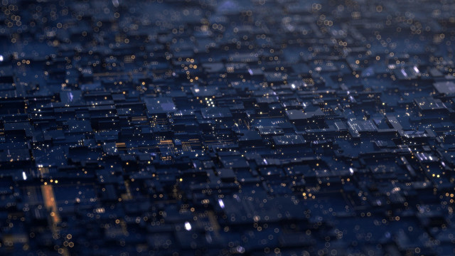 Shiny surface dots blurry background free wallpaper for desktop - medium preview image