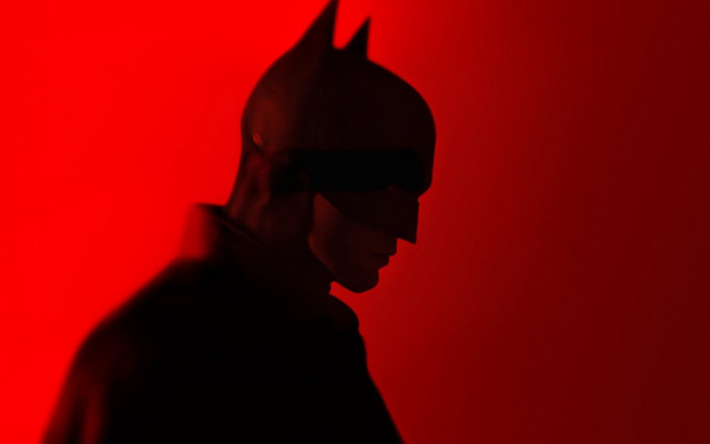 Batman man sunglasses red room free wallpaper for desktop - medium preview image