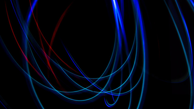 Black background neon hologram cellphone free wallpaper for desktop - medium preview image