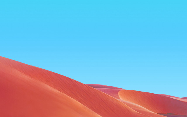 Red desert blue sky clouds free wallpaper for desktop - medium preview image