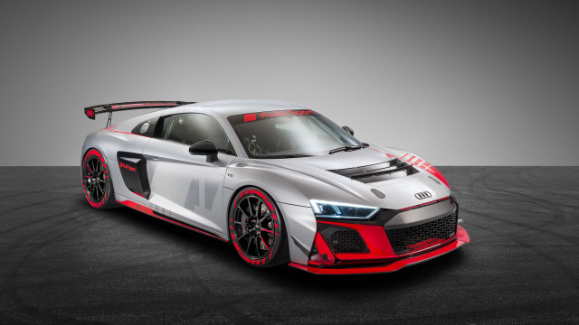 White red sports car 3d free wallpaper for desktop - medium preview image