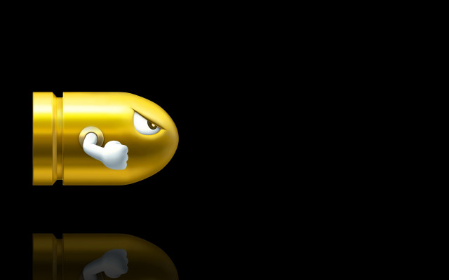 Yellow object eyes nose mouth free wallpaper for desktop - medium preview image