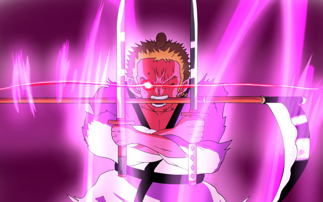 Man sword pink purple demon free wallpaper for desktop - medium preview image