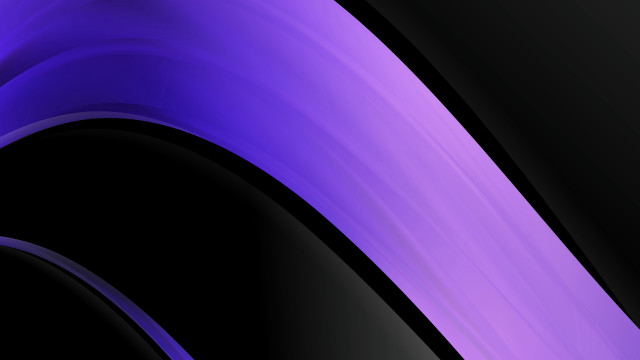 Black purple curved abstract smooth free wallpaper for desktop - medium preview image