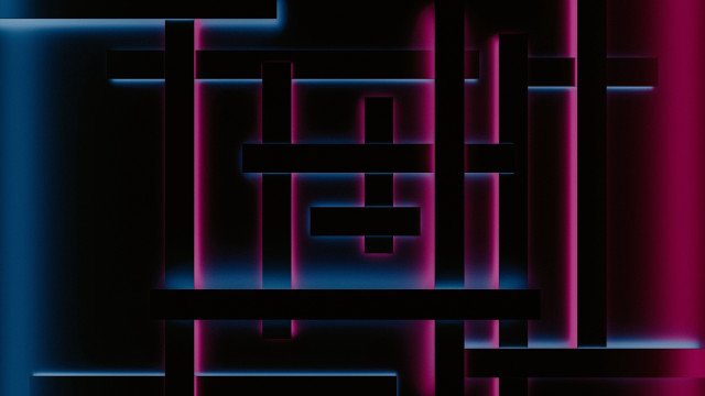 Black red abstract square rectangle free wallpaper for desktop - medium preview image