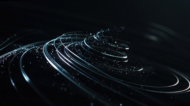 Black water droplets train aurora free wallpaper for desktop - medium preview image